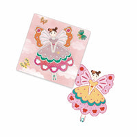 DJECO drawing templates fairies 4 yrs+