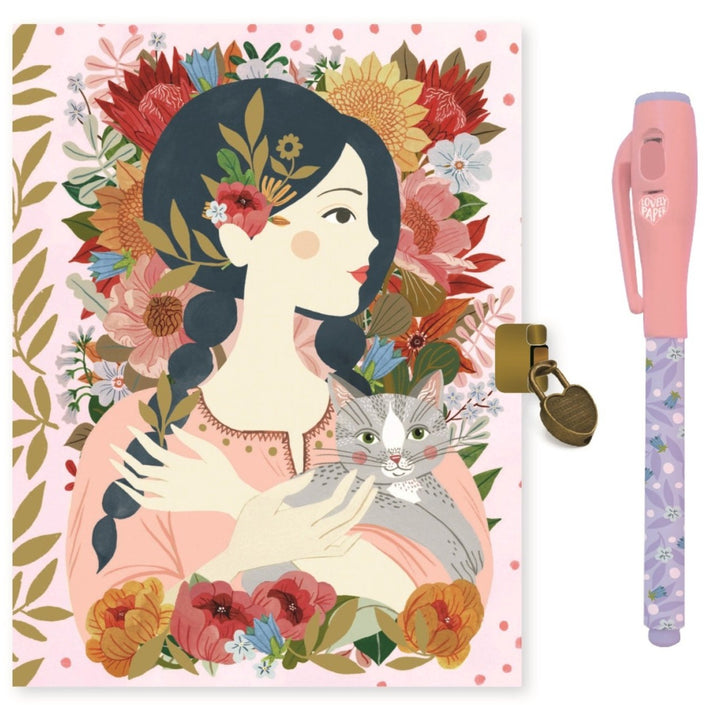DJECO diary lock and magic pen Oana A5
