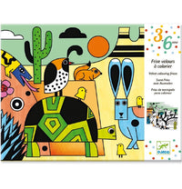 DJECO flock coloring page Colorado 3 yrs+