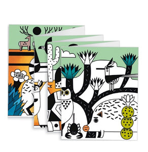 DJECO flock coloring page Colorado 3 yrs+