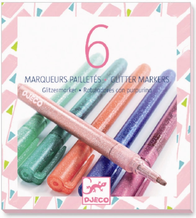 DJECO glitter markers sweet