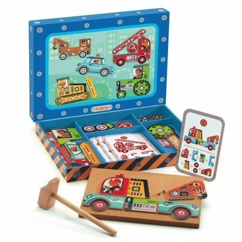 DJECO hammer tap vehicles 4 yrs+