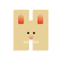 DJECO wooden letter designed animal H