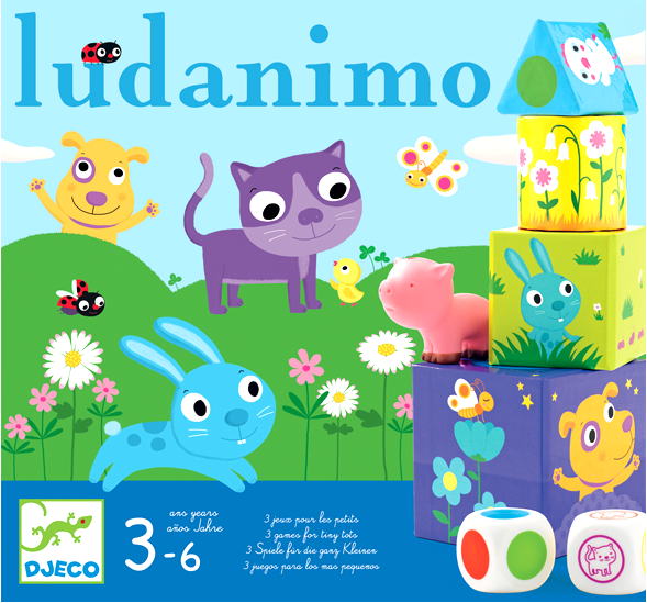 DJECO Ludanimo 3 in 1 3 yrs PSiloveyou