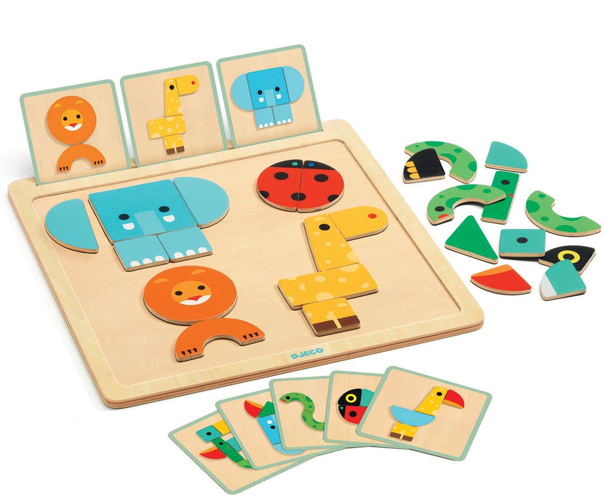 DJECO magnets game Geo Basic 2 yrs+