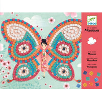 DJECO glitter mosaic butterflies 4 yrs+