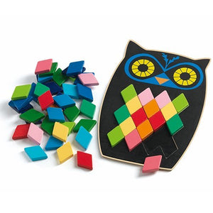 DJECO mosaic owl 3 yrs+
