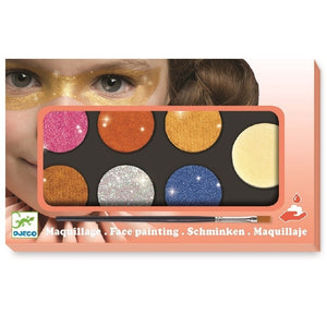 DJECO face paint set metallic 6 colors