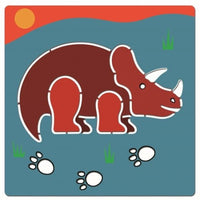 DJECO drawing templates dinosaurs 4 yrs+