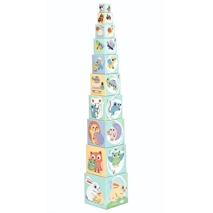 DJECO stacking tower BabyBloki 1yr+