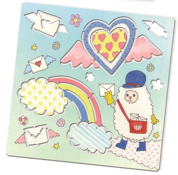 DJECO drawing templates Kawailand 4 yrs+