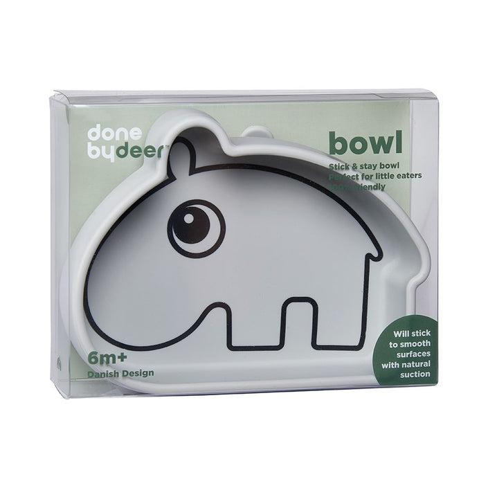 Done by Deer silicone bowl ozzo gray
