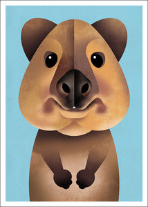 Dieter Braun ansichtkaart Quokka 9999-0019462