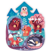 JANOD button puzzle forest 18 months +