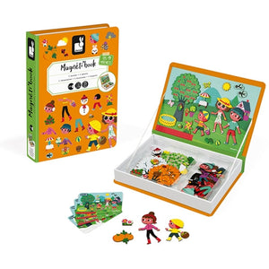 JANOD magnetic book 4 seasons 3yrs+