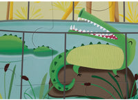 JANOD tactile puzzle zoo 3 yrs+ / 20 pcs