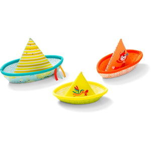 Lilliputiens bath toys boats 6 months