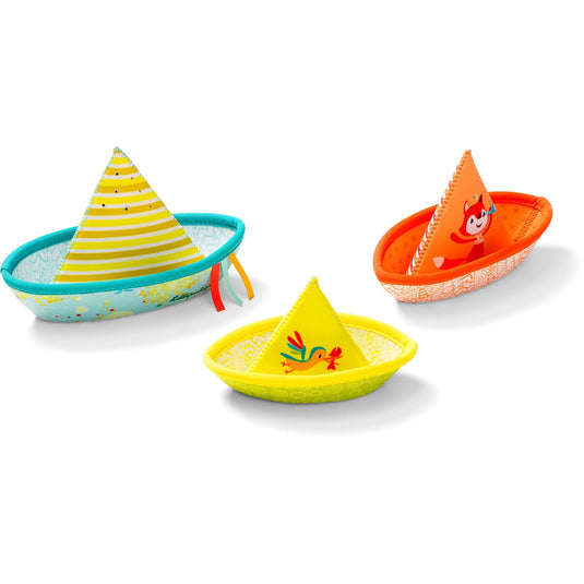 Lilliputiens bath toys boats 6 months