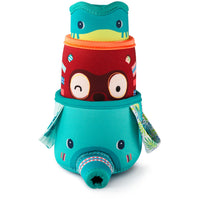 Lilliputiens bath toys jungle bath cups 6 months +