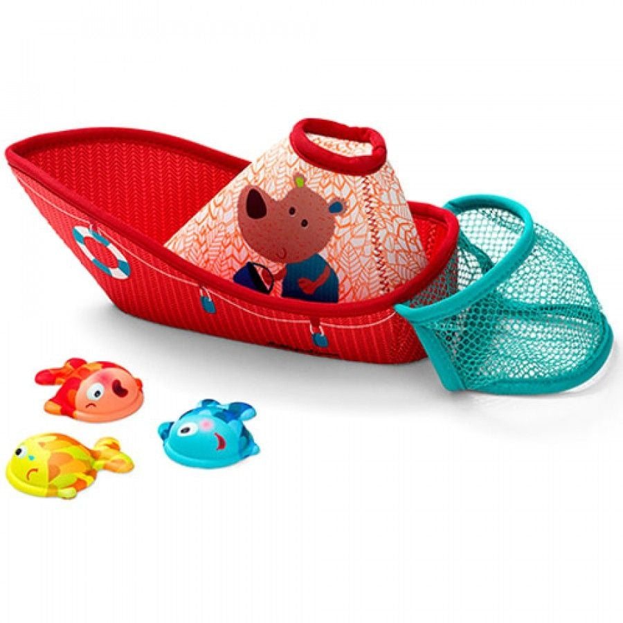 Lilliputiens bath toys Fishing boat 9 months+ – PSiloveyou