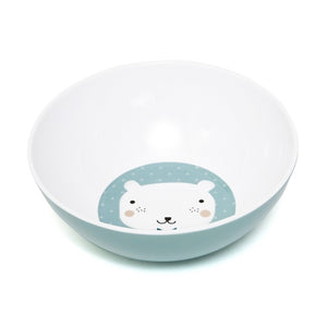Petit Monkey melamine bowl bear triangles