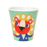Petit Monkey melamine cup lion and tiger coin