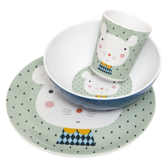 Petit Monkey melamine bowl mouse drops