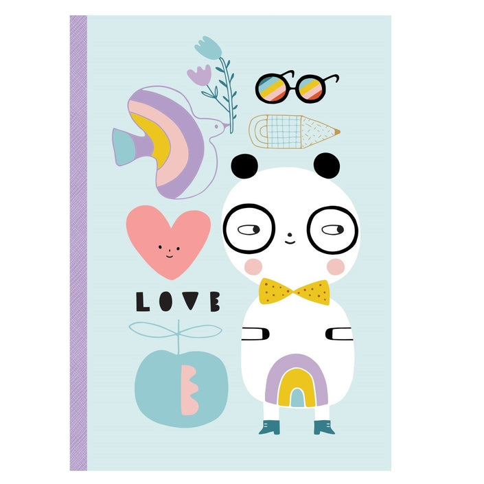 Petit Monkey notebook Panda Love
