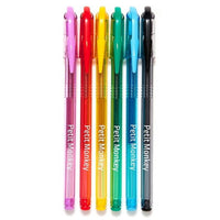 Petit Monkey glitter pens 6 pcs 6yrs+