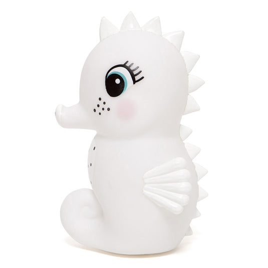 Petit Monkey night light seahorse white