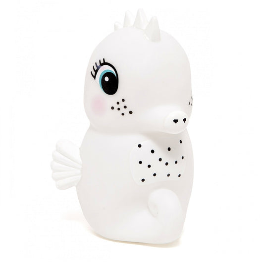 Petit Monkey night light seahorse white