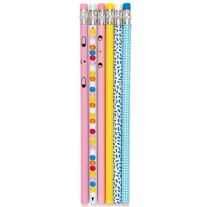 Petit Monkey pencils 6 pcs 6yrs+