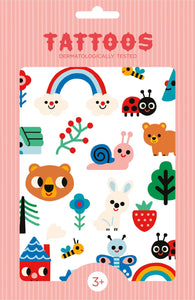 Petit Monkey tattoos nature friends