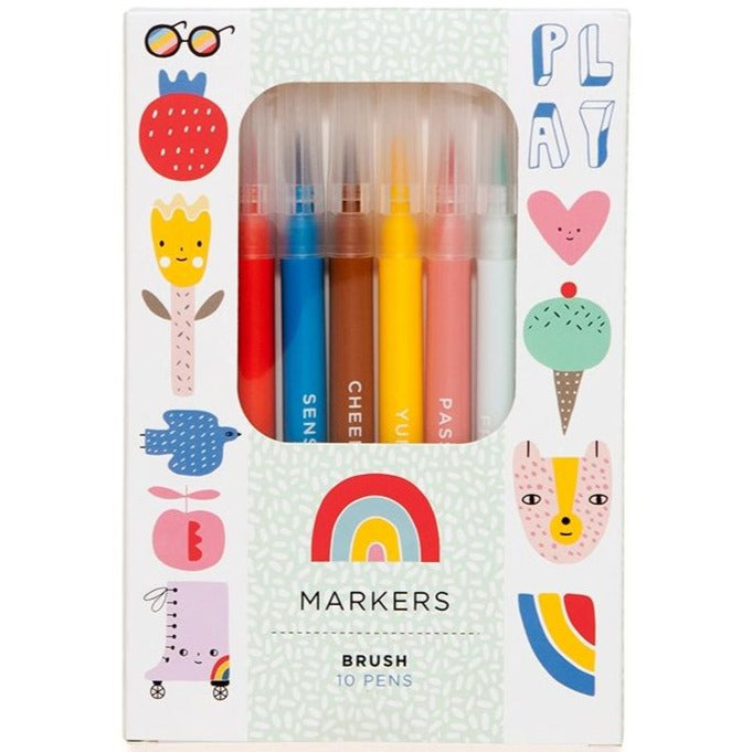 Petit Monkey felt-tip pens 10 pcs 6yrs+