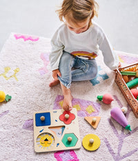 Petit Monkey shape puzzle One day at the zoo 12 months +