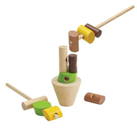 Plan Toys stacking and threading game 3 yrs+