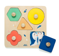 Petit Monkey shape puzzle One day at the zoo 12 months +