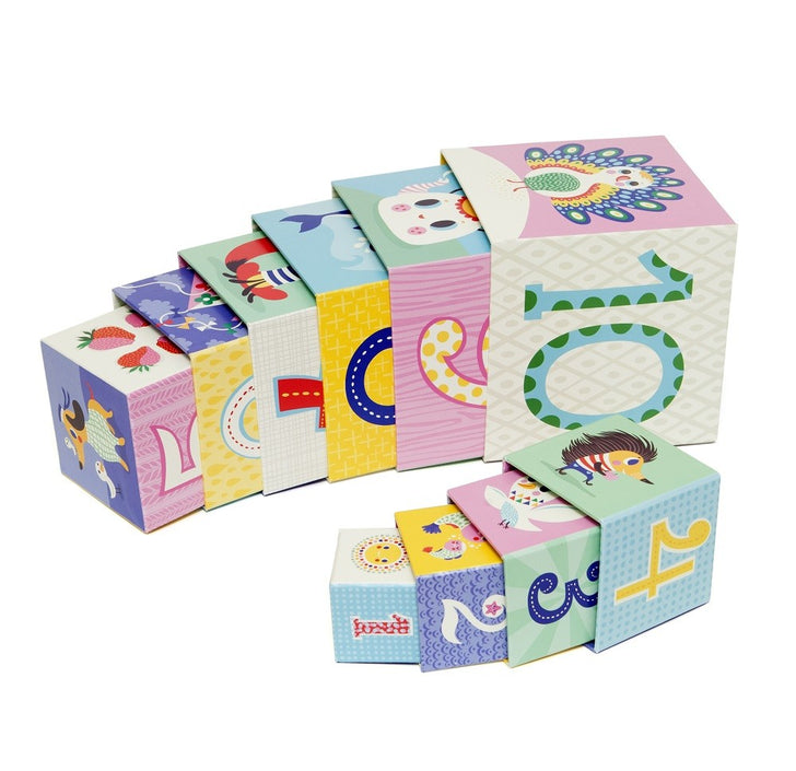 Petit Monkey stacking tower 1 yr +