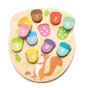 Tender Leaf Toys count the nuts 18 months +