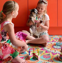 Tender Leaf Toys birthday cake rainbow 3 yrs+