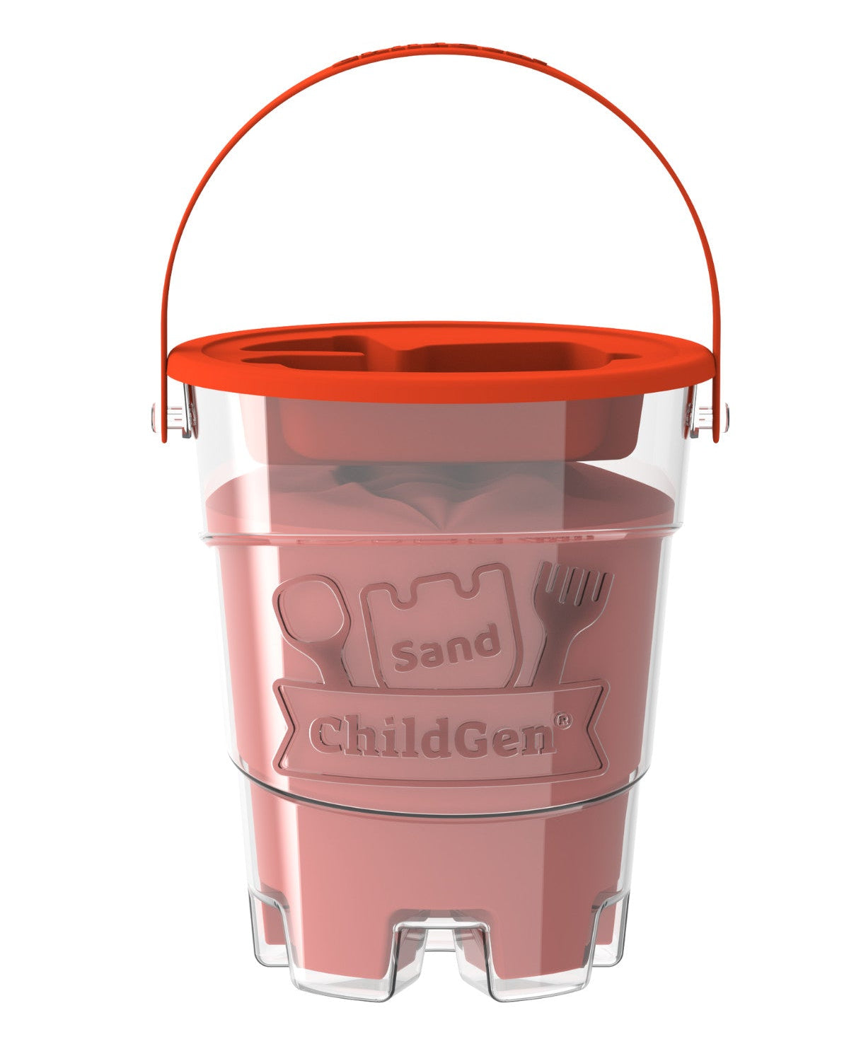 ChildGen speelzand rood 500g 3 jr+