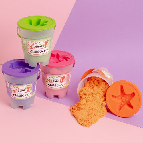 ChildGen speelzand zand paars 500g 3 jr+