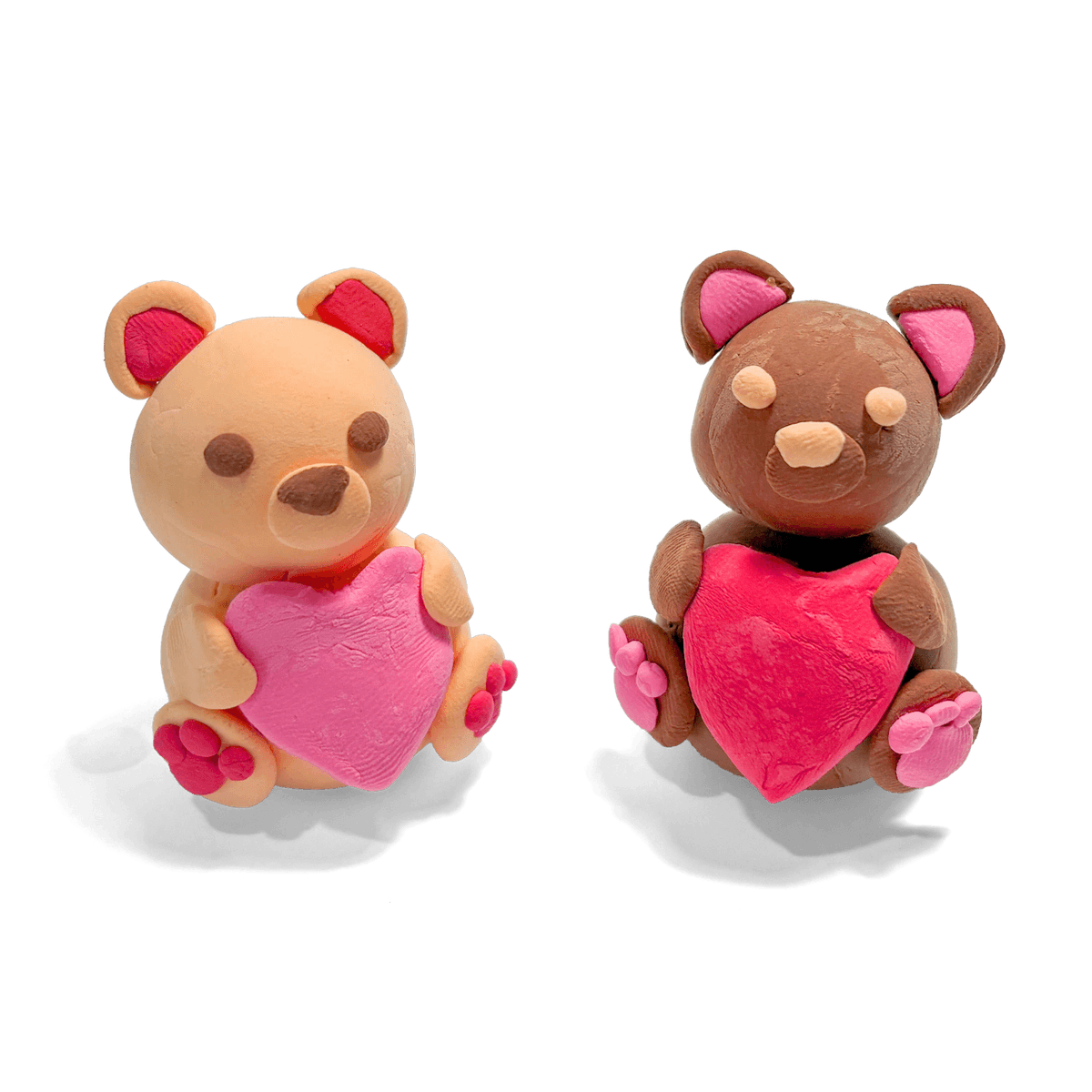 OOLY creatibles set Lovely bears 6 jr+