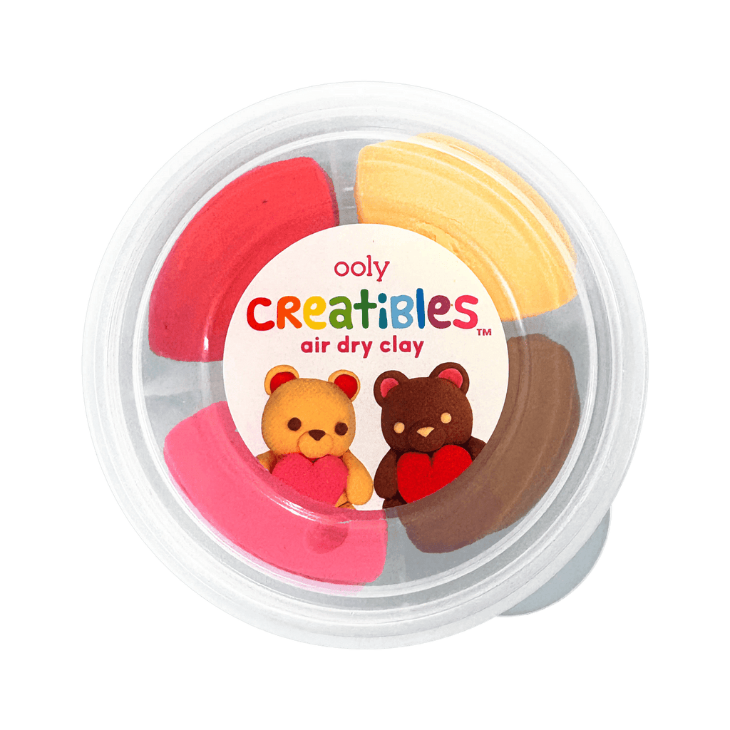 OOLY creatibles set Lovely bears 6 jr+ 02161-177
