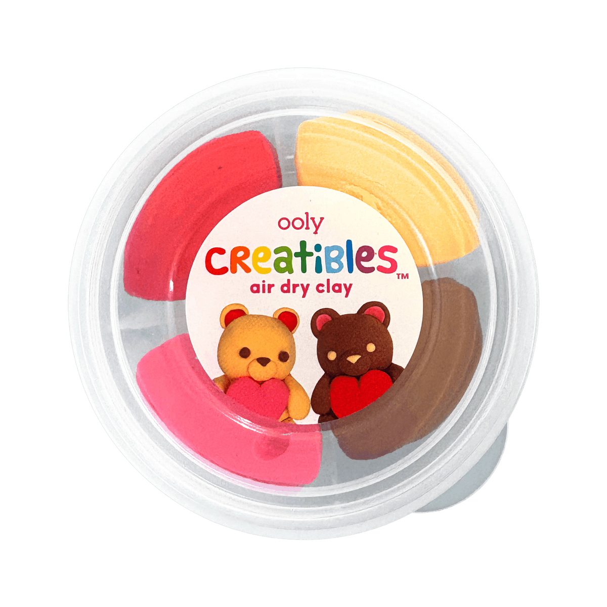 OOLY creatibles set Lovely bears 6 jr+