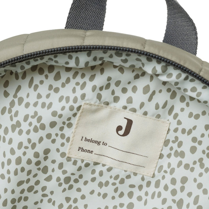 Jollein kinderrugzak puffed olijf groen