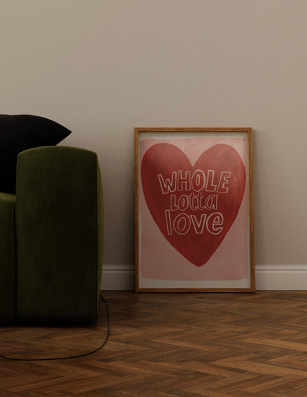 Buy Studio loco poster Heart Wholelotta 50 x 70 cm