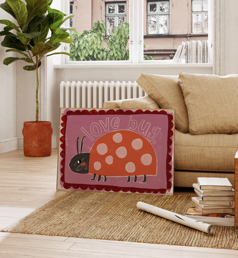 Buy Studio loco poster Ladybug 70 x 50 cm