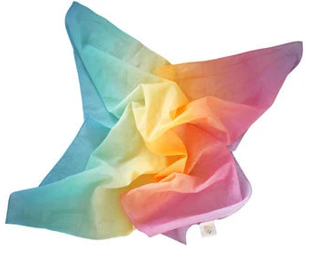 Pit and Play speeldoek pastel fade large 75 x 75 cm 100% play cotton - speel katoen
