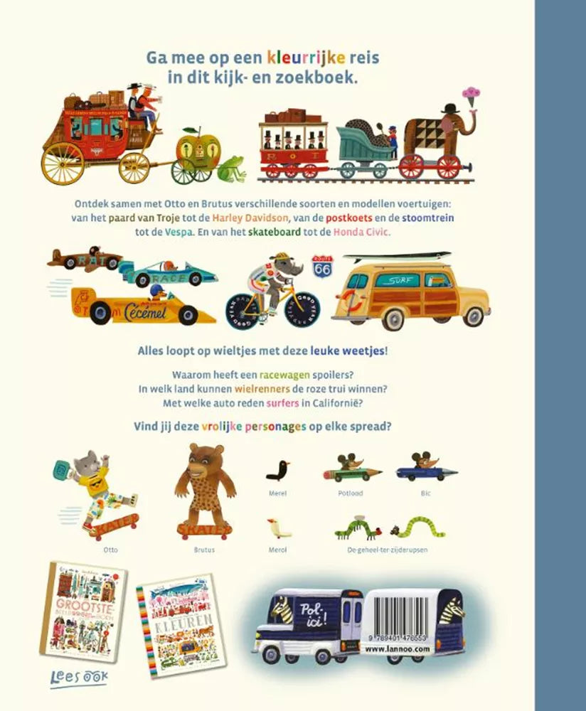 Buy Het vrolijkste en grootste boek van alle voertuigen 3 jr+